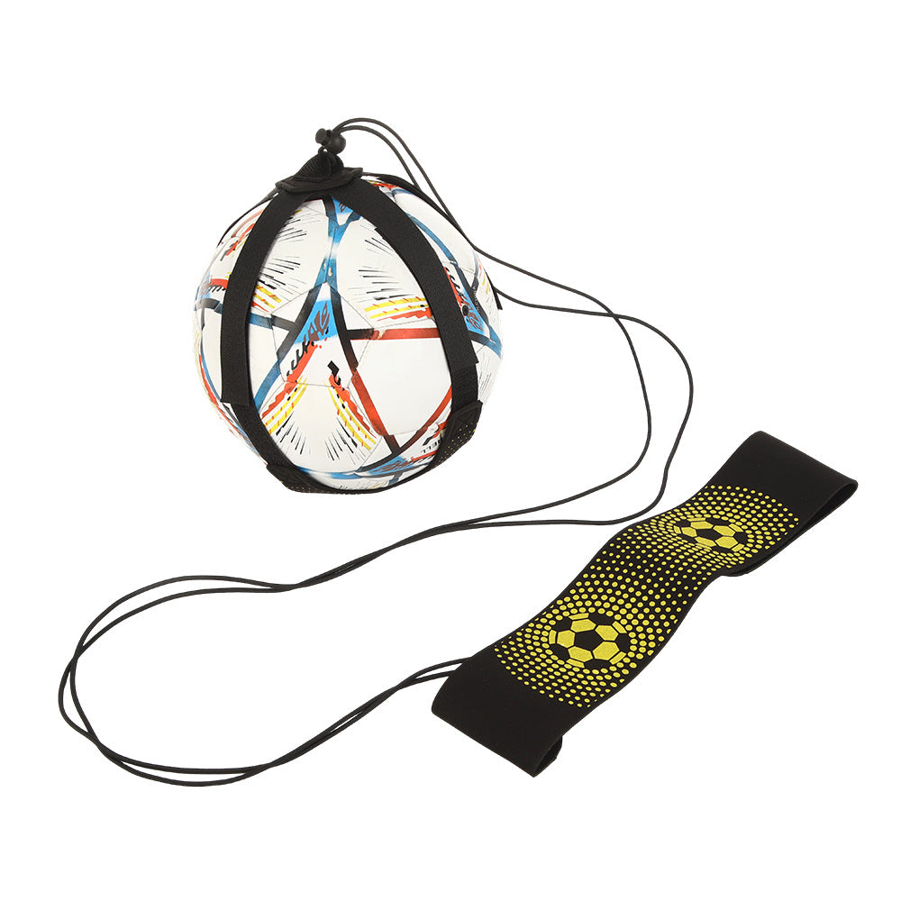 Tennis ball juggling bag, soccer ball training ball controller, kicking without retrieving the ball, assisting in rebounding the ball juggling belt.