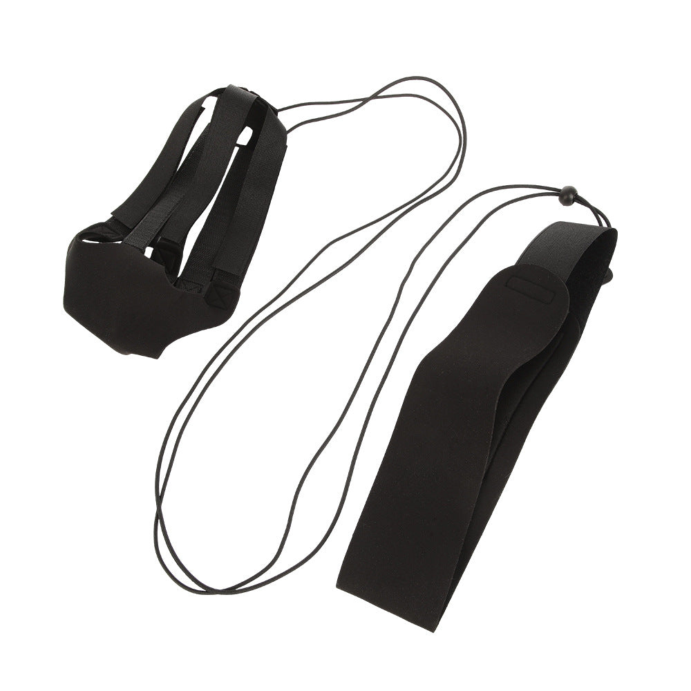 Tennis ball juggling bag, soccer ball training ball controller, kicking without retrieving the ball, assisting in rebounding the ball juggling belt.