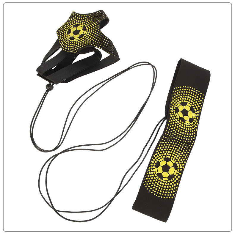 Tennis ball juggling bag, soccer ball training ball controller, kicking without retrieving the ball, assisting in rebounding the ball juggling belt.