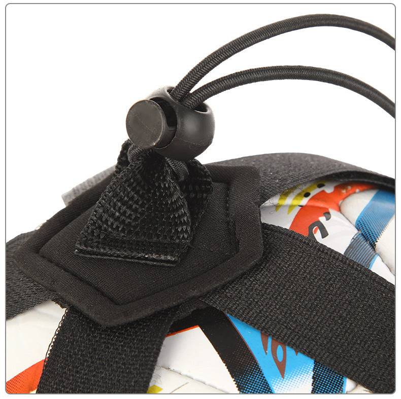 Tennis ball juggling bag, soccer ball training ball controller, kicking without retrieving the ball, assisting in rebounding the ball juggling belt.